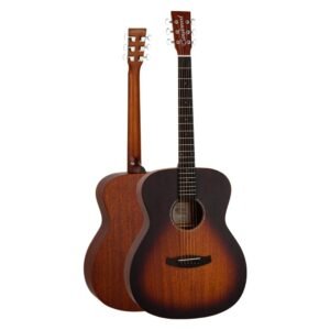 Tanglewood Crossroads TC3 Orchestra Acoustic Guitar, Whiskey Burst Satin Finish