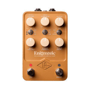 Universal Audio GPM-ENIG Enigmatic '82 Overdrive Special Amplifier Modeling Pedal Universal Audio GPM-ENIG Enigmatic '82 Overdrive Special Amplifier Modeling Pedal