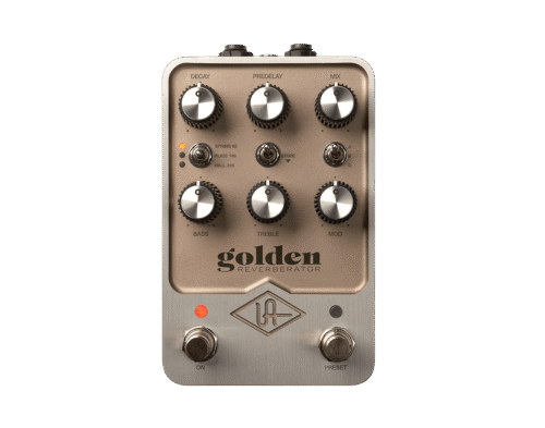 Universal Audio GPM-GOLD Golden Reverberator Effect Pedal