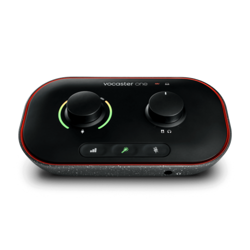 Focusrite Vocaster One USB C Podcasting Audio Interface Black