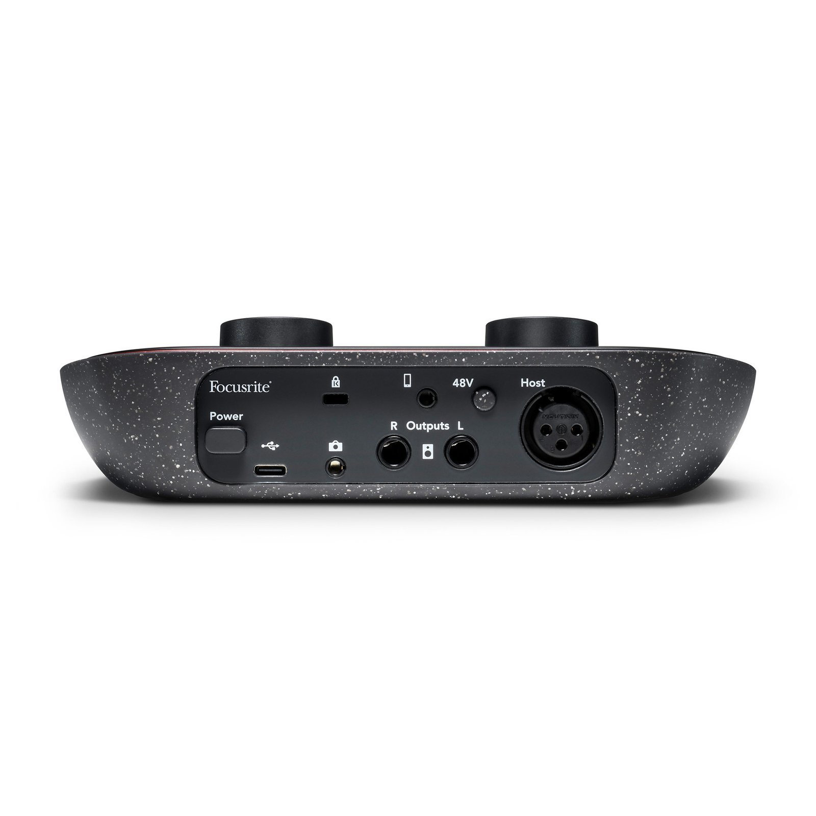 vocaster-one-rear-2400-2400__99315-1.jpg Focusrite Vocaster One USB C Podcasting Audio Interface Black