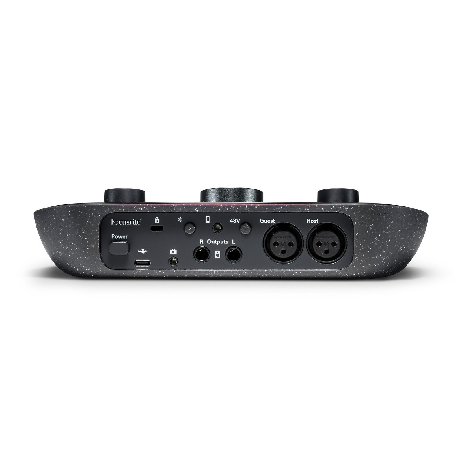 vocaster-two-rear-2400-2400__36256.jpg Focusrite Vocaster Two USB C Podcasting Audio Interface Black