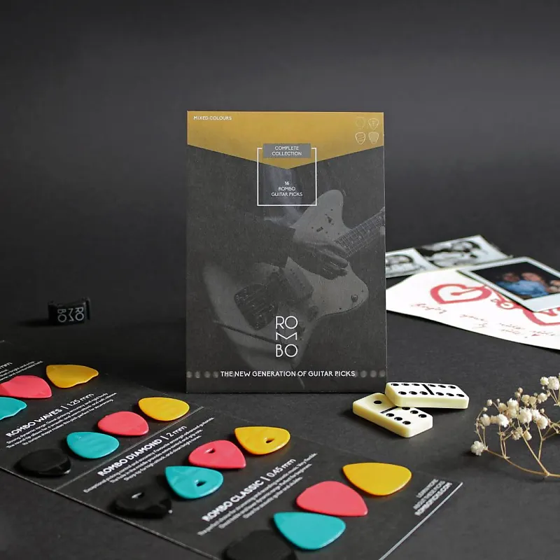 w1ykyedk5cphjy4twxkq.webp ROMBO Complete Collection (16 Guitar Picks)