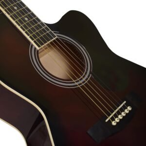 Whyte Audio Fiero Series Acoustic Guitar (Dark Wood) Whyte Audio Fiero Series Acoustic Guitar (Dark Wood)