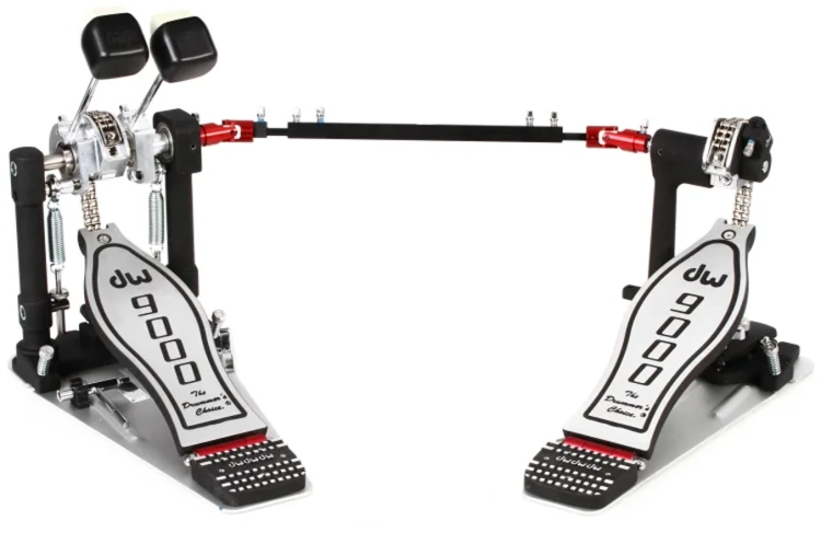DW 9000 Series Lefty Double Bass Drum Pedal w/ Bag