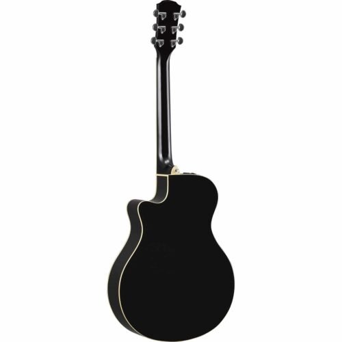 YAMAHA APX600 BL Thin Body Mahogany Wood Acoustic-Electric Guitar, Black