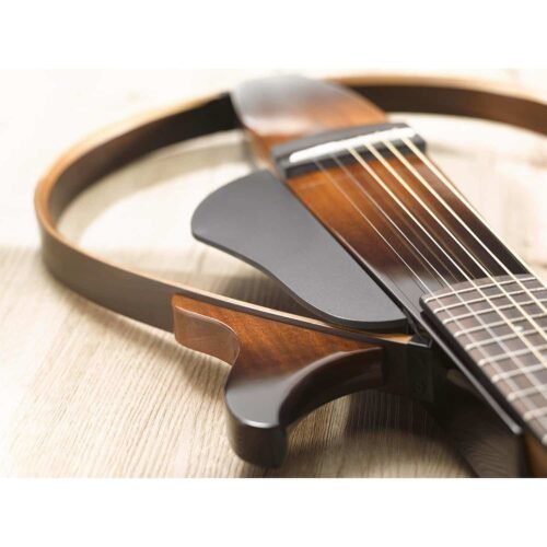 YAMAHA SLG200S NT Steel String Silent Mahogany Wood Guitar With Hard Gig Bag, Natural YAMAHA SLG200S NT Steel String Silent Mahogany Wood Guitar With Hard Gig Bag, Natural