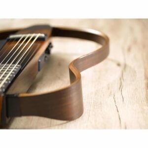 YAMAHA SLG200S NT Steel String Silent Mahogany Wood Guitar With Hard Gig Bag, Natural YAMAHA SLG200S NT Steel String Silent Mahogany Wood Guitar With Hard Gig Bag, Natural