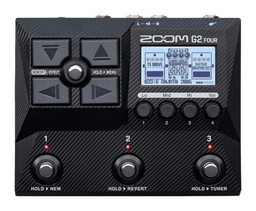 Zoom G2X Four Guitar Multi-Effects Processor With Expression Pedal Zoom G2X Four Guitar Multi-Effects Processor With Expression Pedal