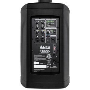 Alto TS108C 600W Powered Column Array PA Speaker System with 3-Channel Digital Mixer