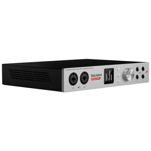 Antelope Audio Discrete 4 Pro Synergy Core 14 x 20 Desktop audio interface with Thunderbolt & USB for Mac Windows 3 Antelope Audio Discrete 4 Pro Synergy Core 14 x 20 Desktop audio interface with Thunderbolt & USB for Mac Windows 3