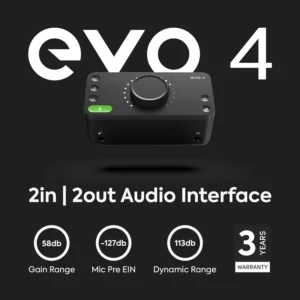 Audient EVO 4 2in-2out USB Audio Interface