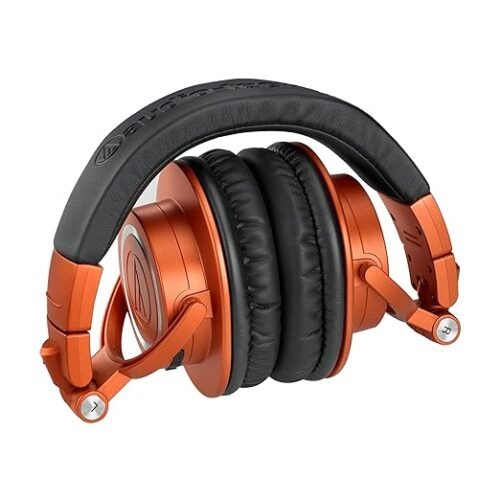 Audio-Technica ATH-M50xBT2MO Wireless Headphones – Orange Audio-Technica ATH-M50xBT2MO Wireless Headphones – Orange