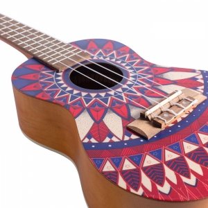 Bamboo U-23 Passion Concert Ukulele New Generation Series, Mandala Line 3 Bamboo U-23 Passion Concert Ukulele New Generation Series, Mandala Line