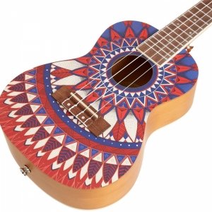Bamboo U-23 Passion Concert Ukulele New Generation Series, Mandala Line 4 Bamboo U-23 Passion Concert Ukulele New Generation Series, Mandala Line
