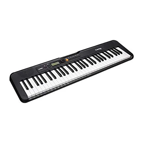 Casio CT-S200 WE Casiotone 61-Key Portable Keyboard With Adaptor - Black