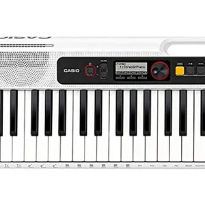 Casio CT-S200 WE Casiotone 61-Key Portable Keyboard With Adaptor White