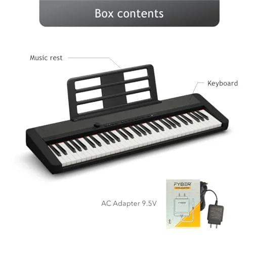 Casio Casiotone CT-S1BK 61-Keys Portable Keyboard