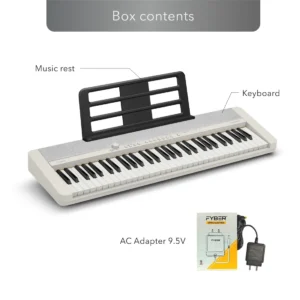 Casio Casiotone CT-S1RD 61-Keys Portable Keyboard White