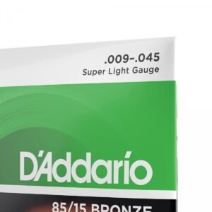 DAddario EZ890 Bronze Superlight Acoustic Guitar Strings