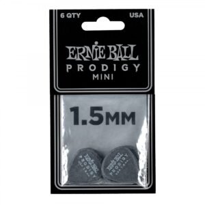 ERNIE BALL 9200 PICKS PRODIGY MINI BLACK 1.5 mm 6 PCS