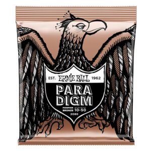 5 PACK Ernie Ball 2080 Paradigm Phosphor Bronze Acoustic Strings Extra Light 10-50