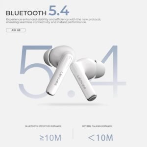 Lenyes AIR68 Wireless Earbuds - White