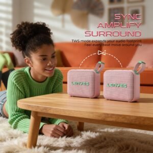 Lenyes S216 6 W Wireless Speaker - Pink5 Lenyes S216 6 W Wireless Speaker - Pink