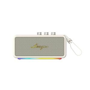 Lenyes S876 90 W Wireless Speaker – White