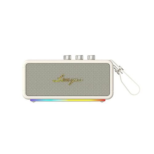 Lenyes S876 90 W Wireless Speaker – White
