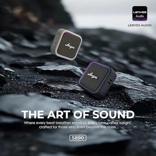 Lenyes S890 Portable Speaker Black 3 Lenyes S890 Portable Speaker Black 15W Wireless Speaker