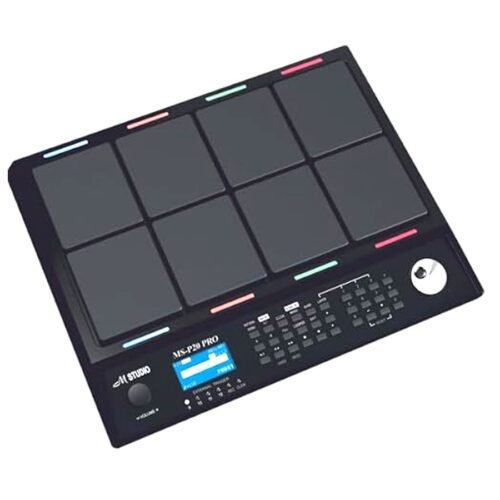 M-Studio MS-P20 3 M-Studio MS-P20 Pro Octopad Electronic Drum Multipad - Black