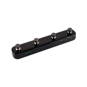 MOOER F4 Black Prime P1 Wireless 4 MOOER F4 Black Prime P1 Wireless Footswitch Controller for Preset Switching and Looper and Drum Machine Control
