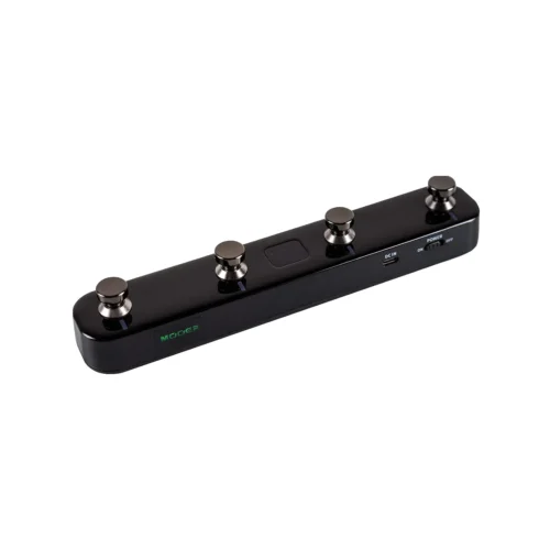 MOOER F4 Black Prime P1 Wireless 4 MOOER F4 Black Prime P1 Wireless Footswitch Controller for Preset Switching and Looper and Drum Machine Control