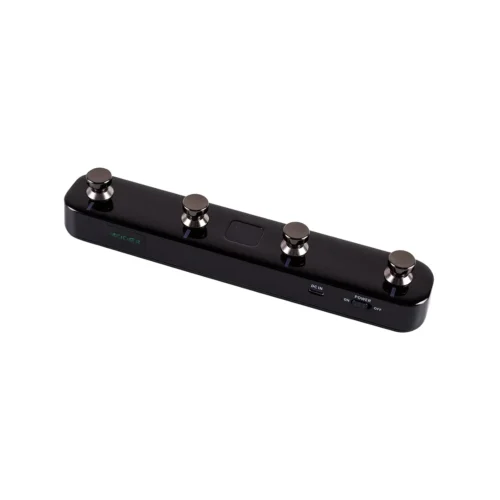 MOOER F4 Black Prime P1 Wireless 5 MOOER F4 Black Prime P1 Wireless Footswitch Controller for Preset Switching and Looper and Drum Machine Control