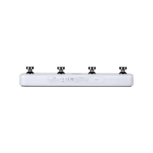 MOOER F4 White Prime P1 2 MOOER F4 White Prime P1 Wireless Footswitch Controller for Preset Switching and Looper and Drum Machine Control