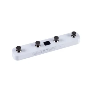MOOER F4 White Prime P1 3 MOOER F4 White Prime P1 Wireless Footswitch Controller for Preset Switching and Looper and Drum Machine Control