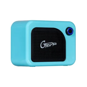 MOOER GTRS PTNR GCA5 Blue Mini Bluetooth Amplifier Guitar Amp, Musical Instrument Connection with 1/4 Input Jack