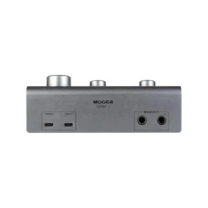 MOOER Steep Audio Interface for Recording, Stero Soud With 24bit/192 Khz Audio Ports and 2x Tpye-C 2x 1/4″ Trs Mono Jacks, Microphone/Headphones