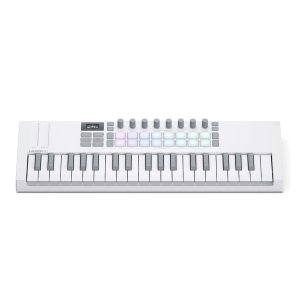 Novation Launchkey Mini 37 MK4 Midi Controller Keyboard - White Novation Launchkey Mini 37 MK4 Midi Controller Keyboard - White