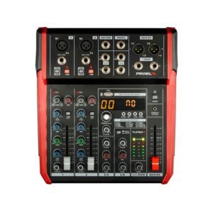 PLAYMIX6 2 Proel PLAYMIX6 6-Channel PA Mixer with DSP and USB-BT interface