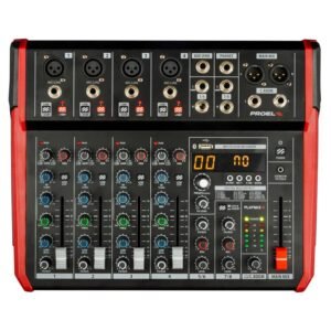 PLAYMIX8 2 PROEL PROEL PLAYMIX8 8-Input Audio Mixer
