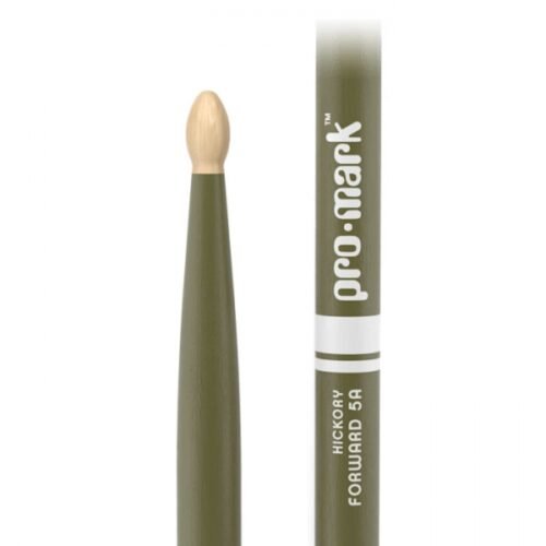 Promark TX5AW-Green 3 Promark TX5AW-Green Classic Painted Forward 5A Drumstick