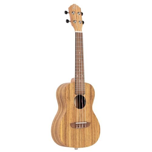 RFU11Z 2 Ortega, Ukulele, Concert, Timber Series -Zebrawood Natural RFU11Z