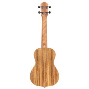 RFU11Z 3 Ortega, Ukulele, Concert, Timber Series -Zebrawood Natural RFU11Z
