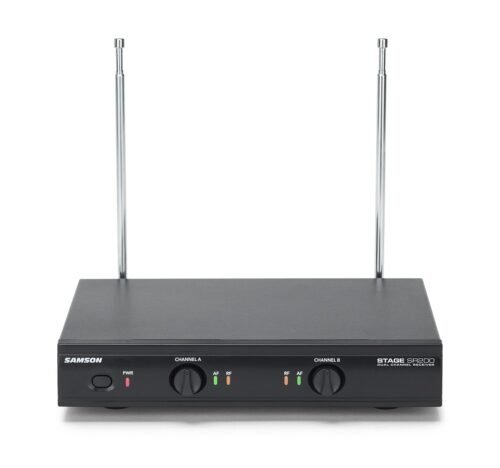 Samson Stage 200 group b 4 Samson Stage 200 Dual-Channel Handheld VHF Wireless System (Group B)