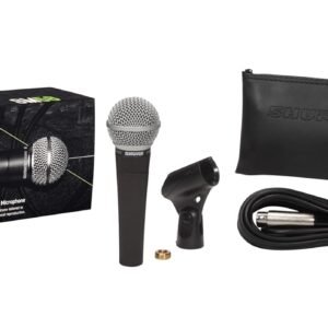Shure Sm58-Cn Cardioid Dynamic Vocal Microphone With Cable - Xlr