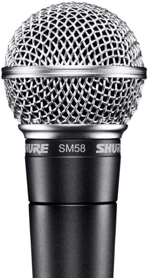 Shure Sm58-Cn Cardioid Dynamic Vocal Microphone With Cable - Xlr