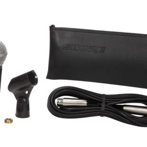 Shure Sm58-Cn Cardioid Dynamic Vocal Microphone With Cable - Xlr