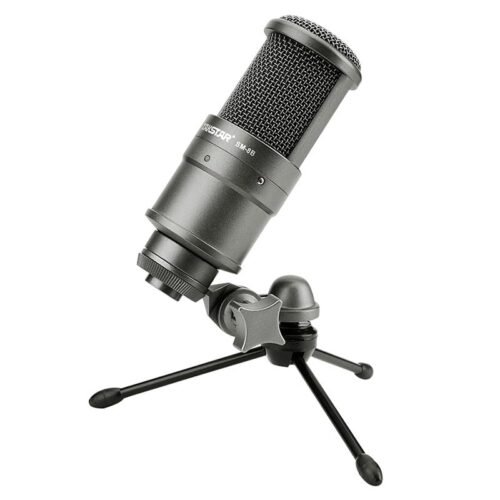 Takstar SM-8B Side-Address Microphone Recording PC & Cell Phone Karaoke Wired Cardioid Condenser Side Address